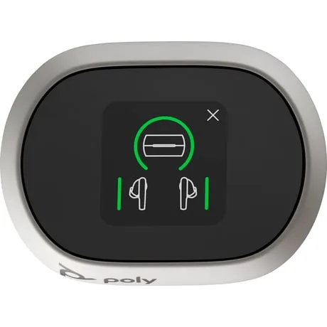 VOYAGER FREE 60+ UC WITH TOUCHSCREEN CHARGE CASE, TEAMS, USB-A, (F60TR, F60TL,F60T, CBF60+, BT700), WHITE, WW -7Y8G7AA
