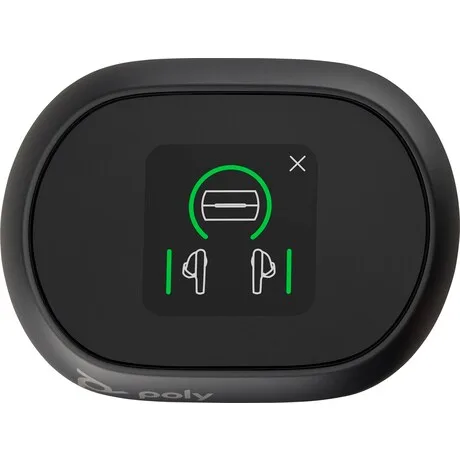 VOYAGER FREE 60+ UC, WITH TOUCHSCREEN CHARGE CASE, TEAMS, USB-A, (F60TR, F60TL,F60T, CBF60+, BT700), BLACK, WW - 7Y8G9AA