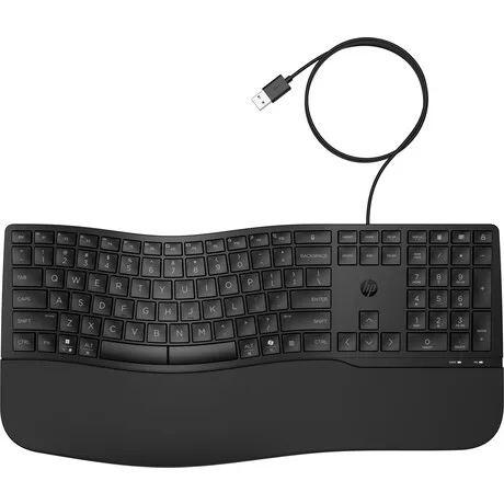HP 485 Comfort Wired Keyboard - 8T6M2AA