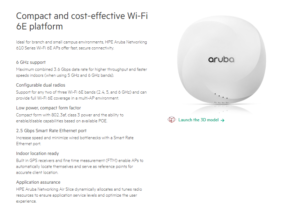 Aruba Networking 610 Series