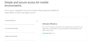 HPE Aruba Networking 500 Series Indoor Access Points