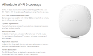 HPE Aruba Networking 503 Series Indoor Access Points