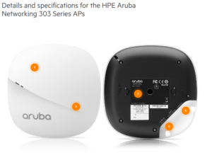 HPE Aruba Networking 303 Series indoor Wi-Fi 5 access point