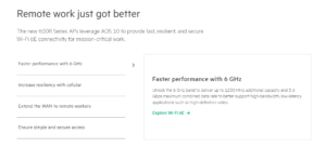 HPE Aruba Networking 600R Series Remote Access Points