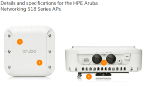 HPE Aruba Networking 518 Series Hardened Access Points