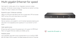 HPE Aruba Networking 2930M Switch Series